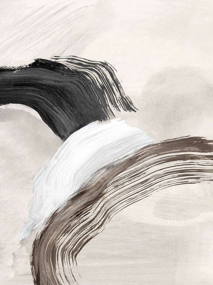 Fluid Brushstroke Harmony II art print by PI Studio for $57.95 CAD