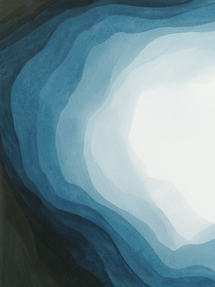 Blue Waves of Serenity II art print by PI Studio for $57.95 CAD