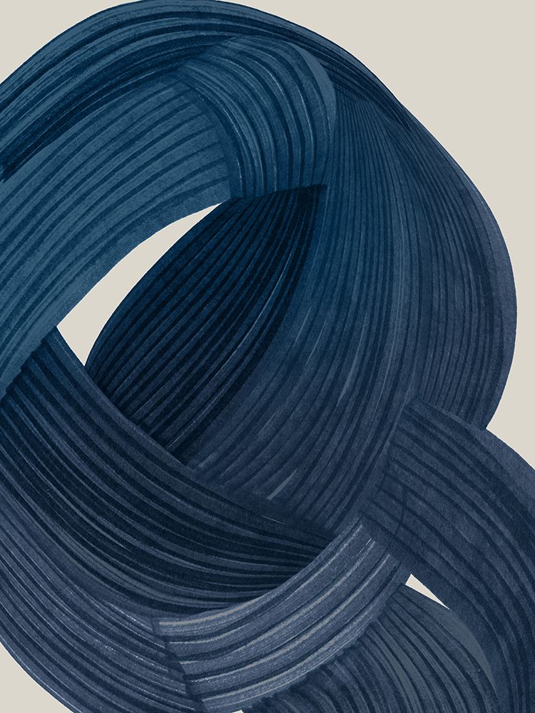 Tangle in Indigo II art print by PI Studio for $57.95 CAD
