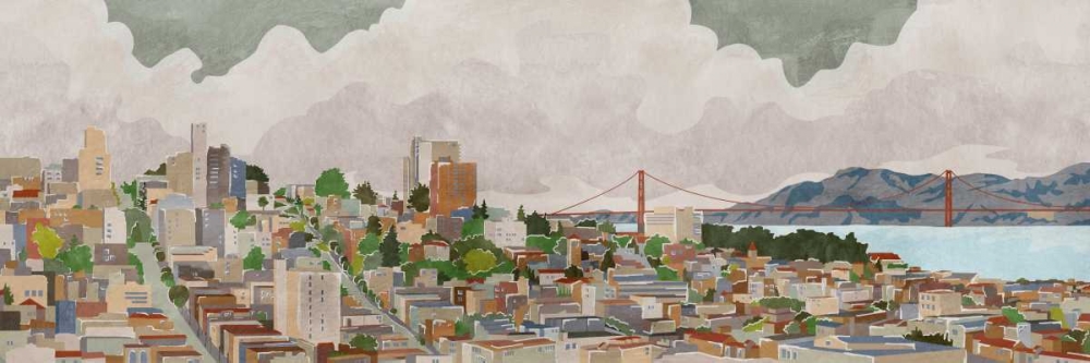 San Francisco art print by PI Galerie for $57.95 CAD