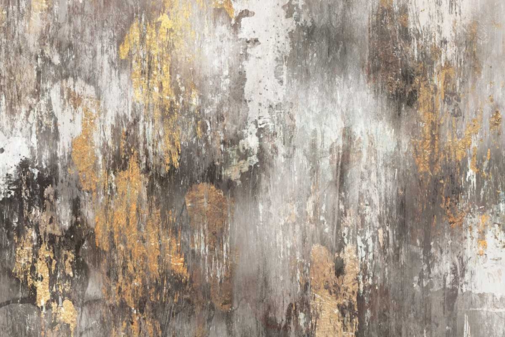 Gold Ikat art print by PI Galerie for $57.95 CAD