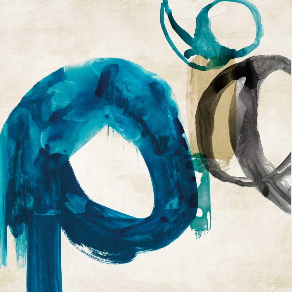 Blue Ring I art print by PI Galerie for $57.95 CAD