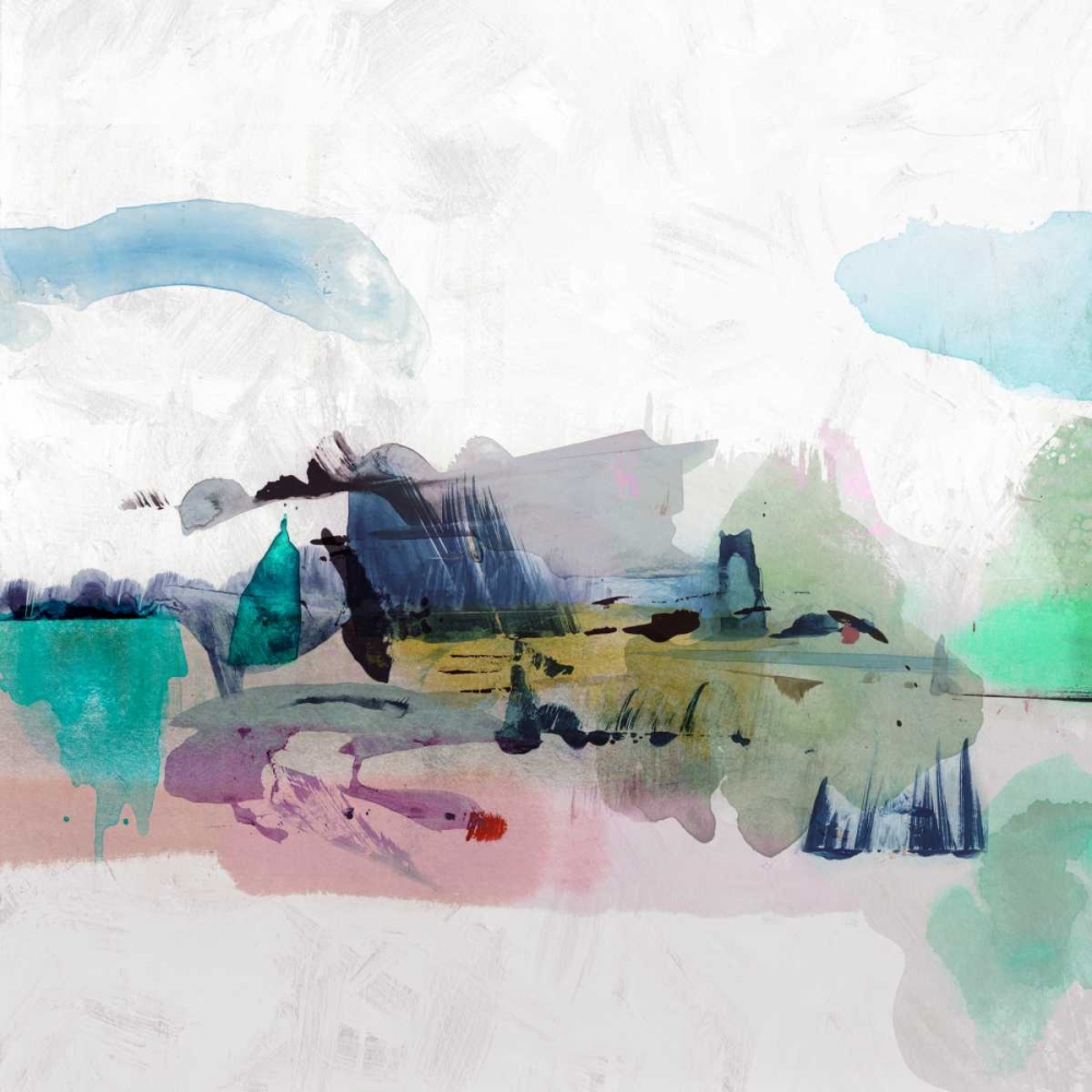 Palette Landscape I art print by PI Galerie for $57.95 CAD