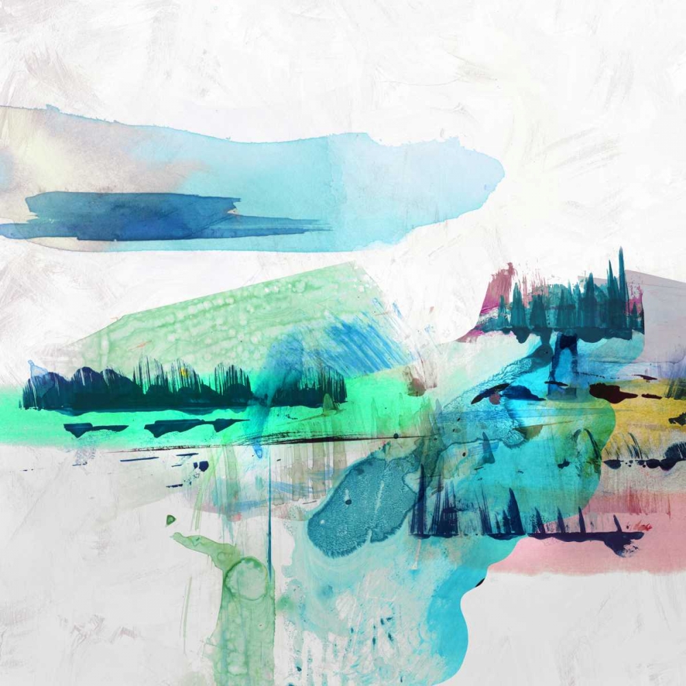 Palette Landcape II art print by PI Galerie for $57.95 CAD