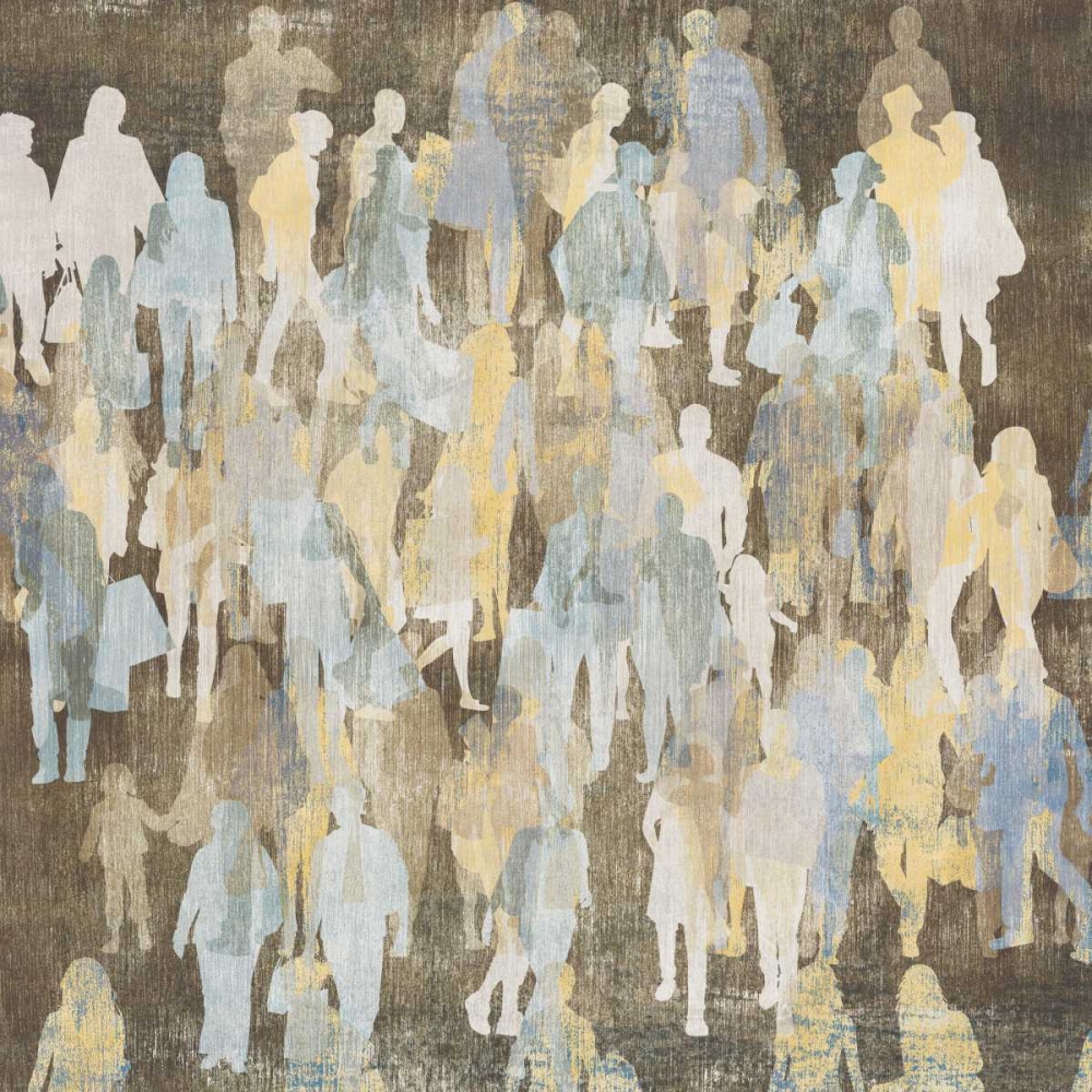 Silhouettes I art print by PI Galerie for $57.95 CAD