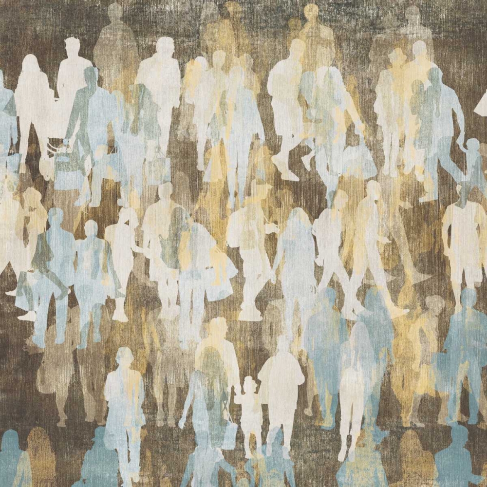 Silhouettes II art print by PI Galerie for $57.95 CAD