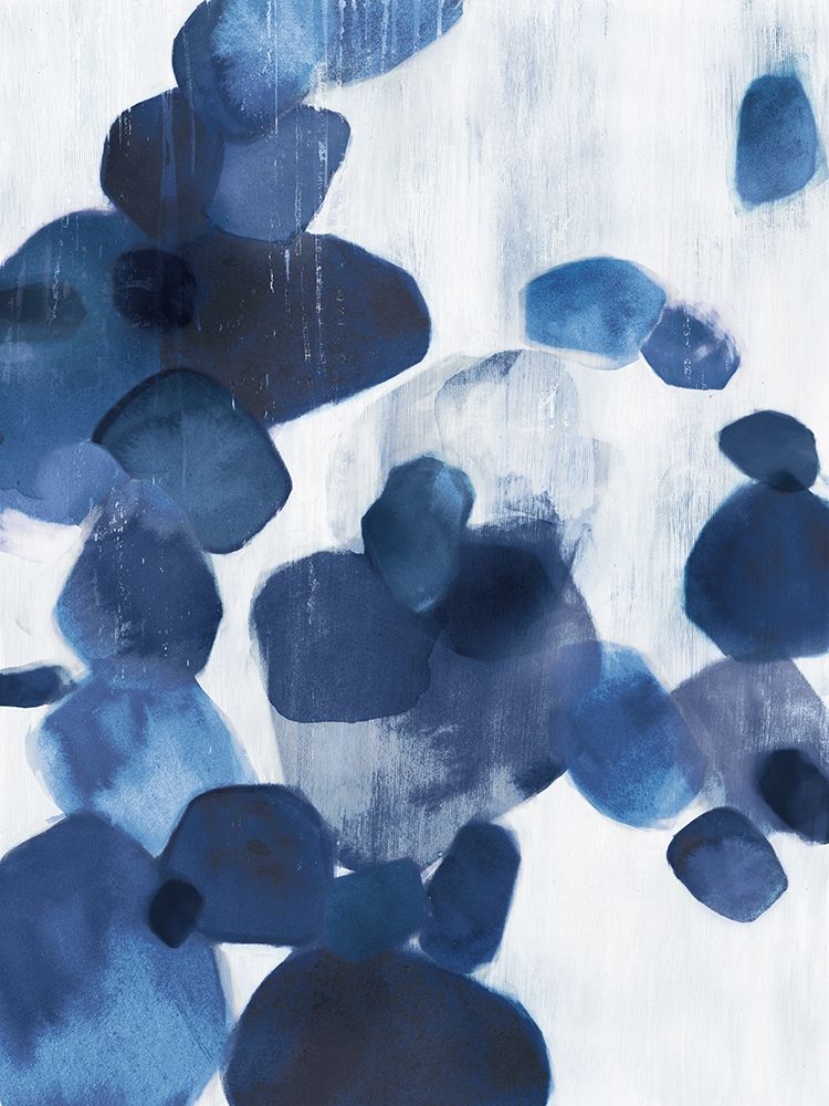 Shadow Pebbles I Indigo Version art print by PI Studio for $57.95 CAD