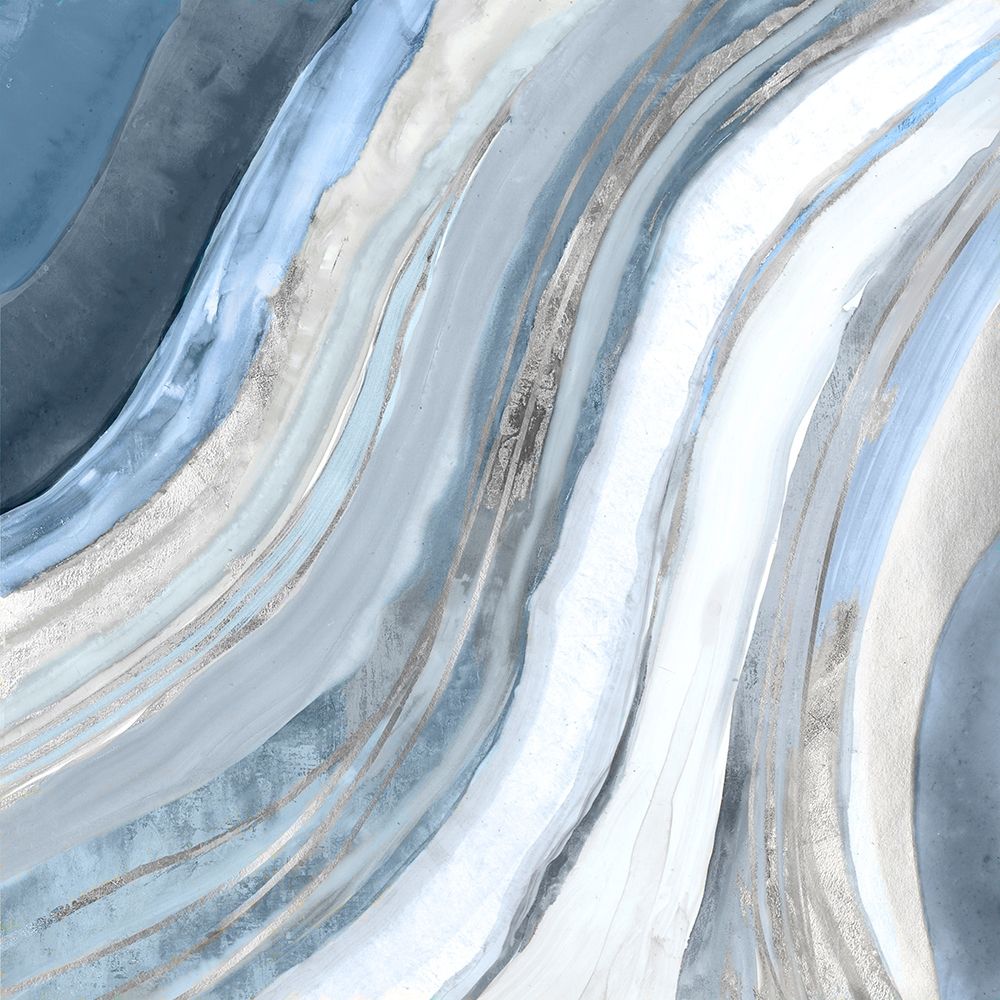 Agate I Silver Version art print by PI Studio for $57.95 CAD