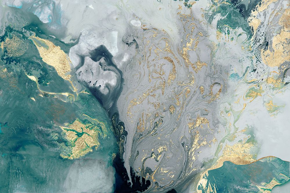 Ocean Splash I art print by PI Studio for $57.95 CAD