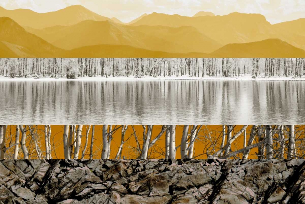 Nature Collage I art print by PI Studio for $57.95 CAD
