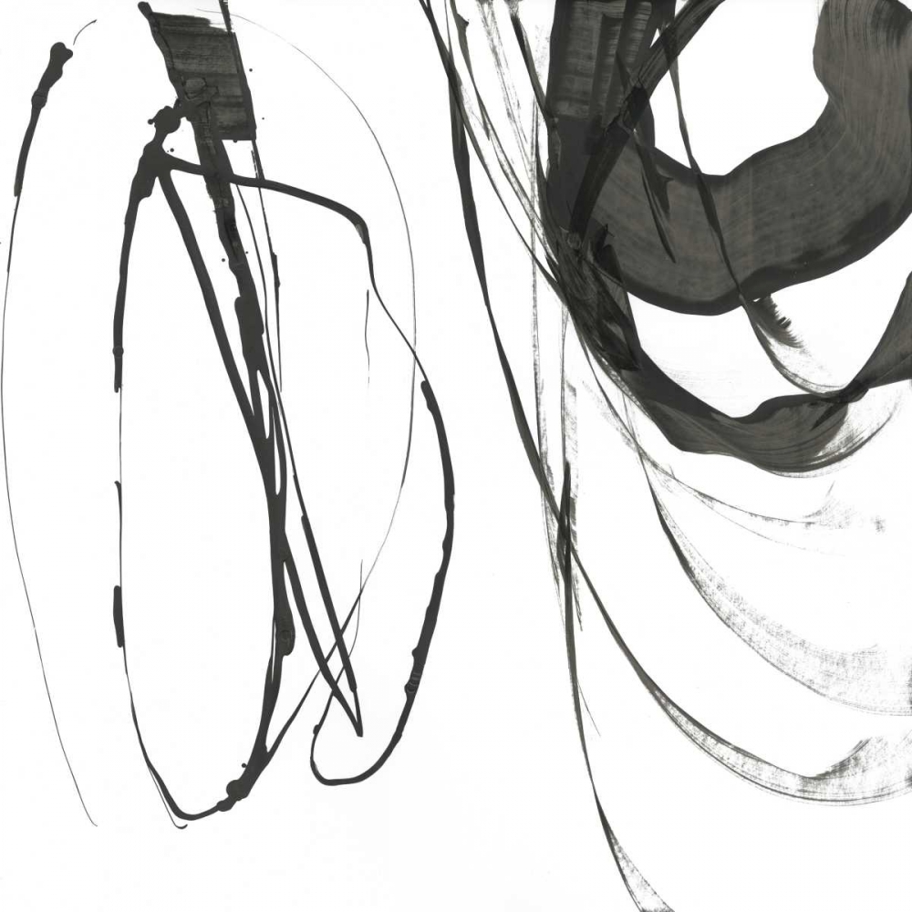 Black Streaks I art print by PI Studio for $57.95 CAD