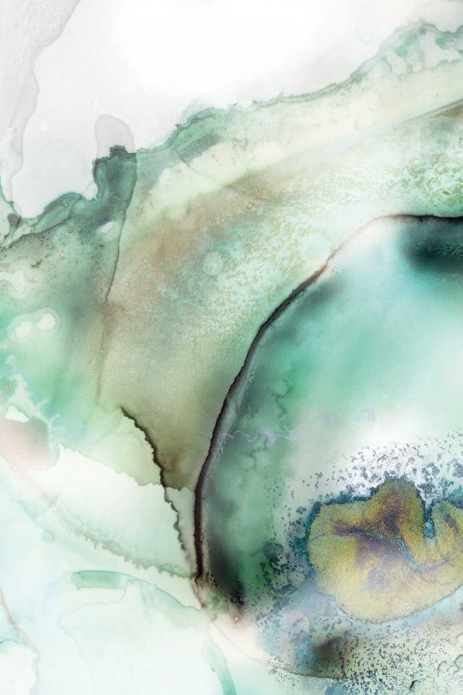 Mint Bubbles II art print by PI Studio for $57.95 CAD