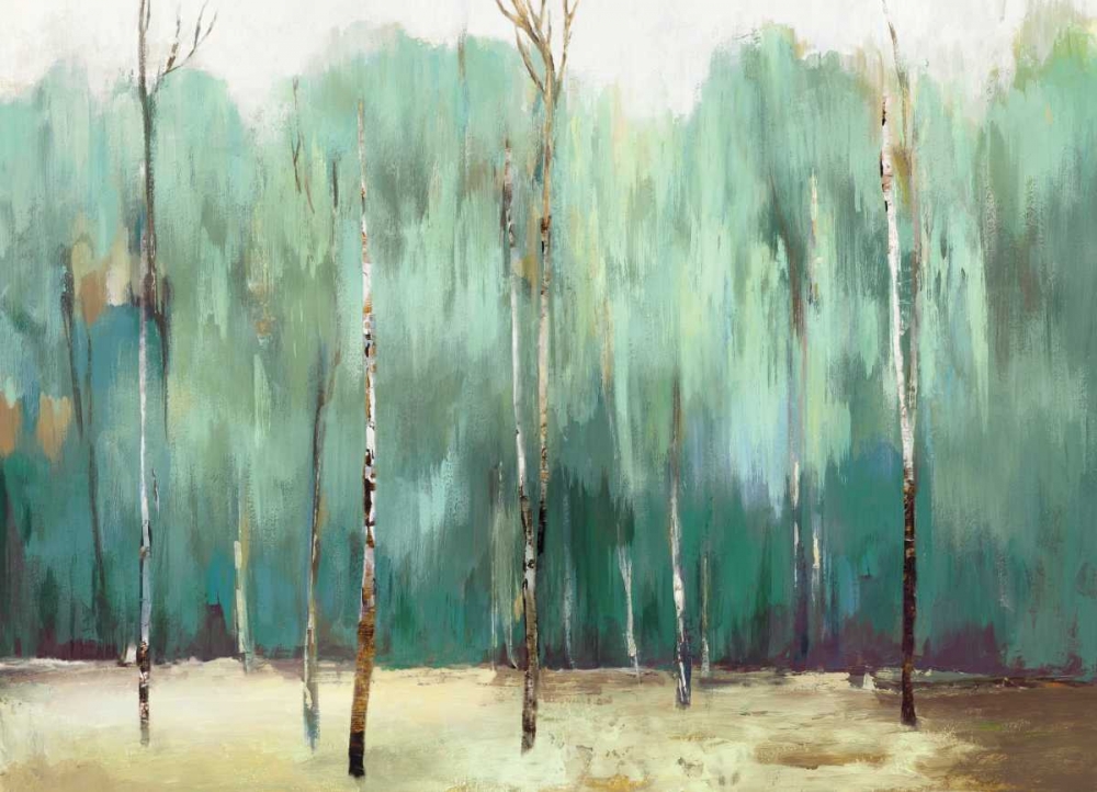Teal Forest art print by PI Studio for $57.95 CAD