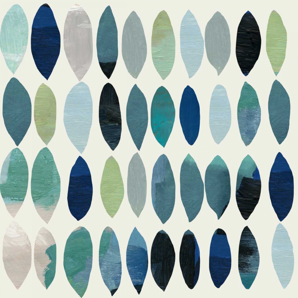 Leaf Abstract II art print by PI Studio for $57.95 CAD