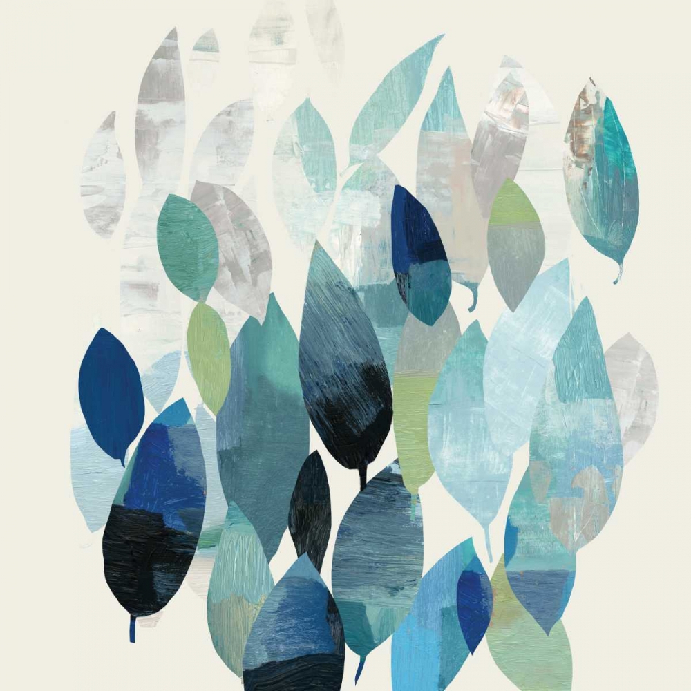 Leaf Mural I art print by PI Studio for $57.95 CAD