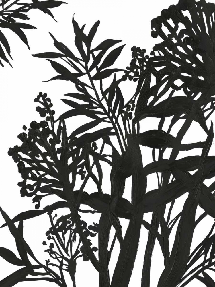 Monochrome Foliage II art print by PI Studio for $57.95 CAD