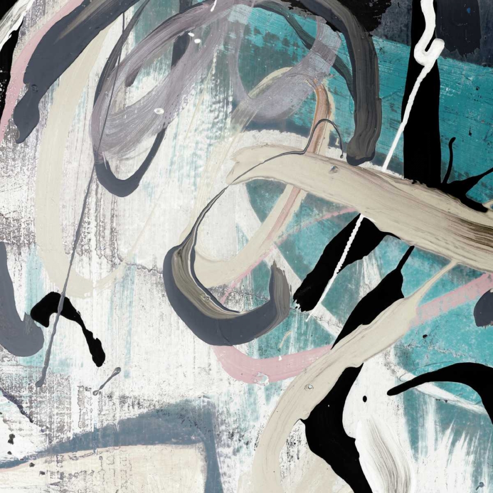 Tangled I Teal Version art print by PI Studio for $57.95 CAD
