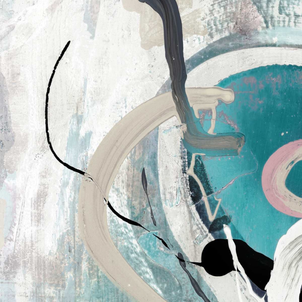 Tangled II Teal Version art print by PI Studio for $57.95 CAD