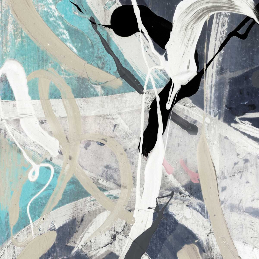 Tangled IV Teal Version art print by PI Studio for $57.95 CAD