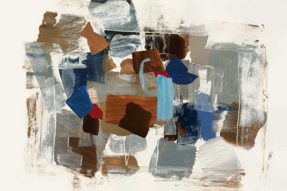 Cubic Abstract I art print by PI Studio for $57.95 CAD