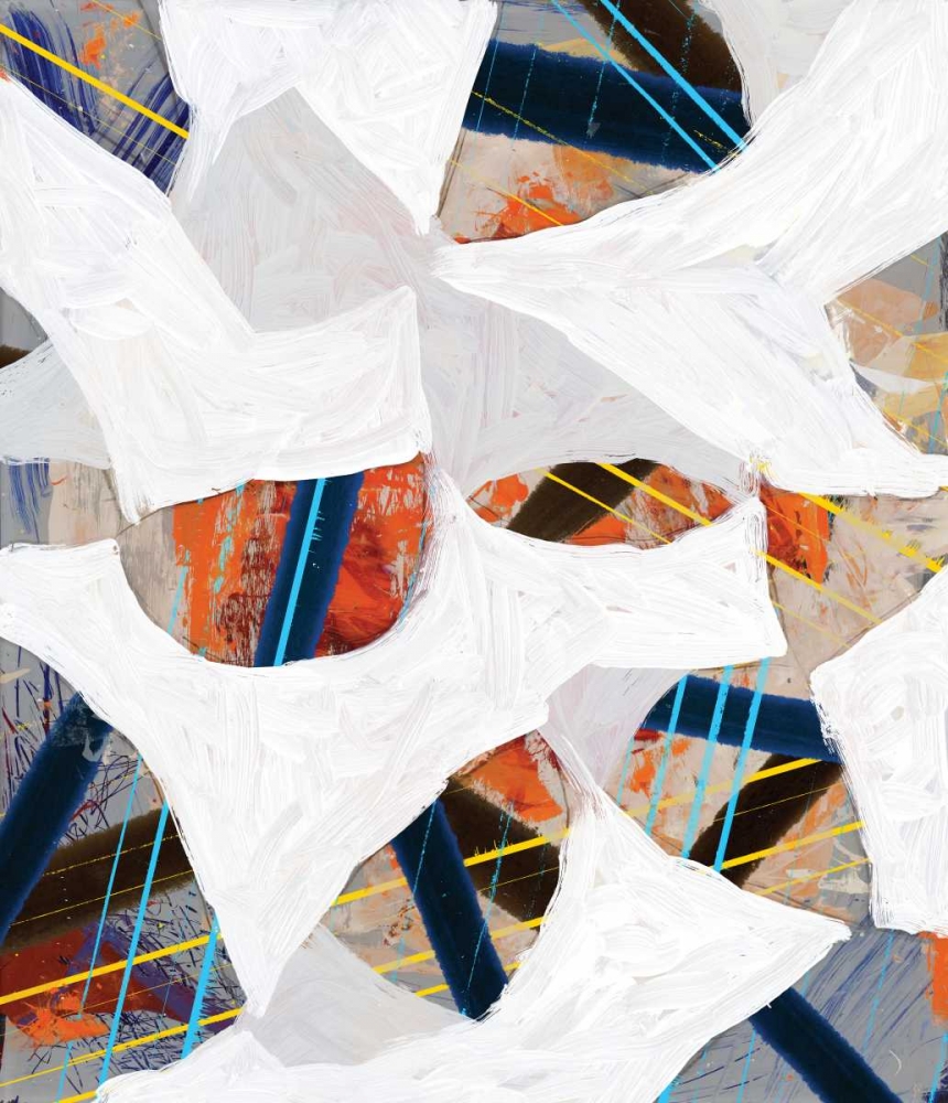 Cube Leaves I art print by PI Studio for $57.95 CAD