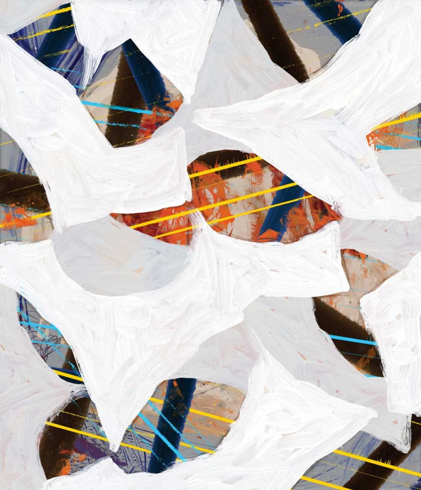 Cube Leaves II art print by PI Studio for $57.95 CAD