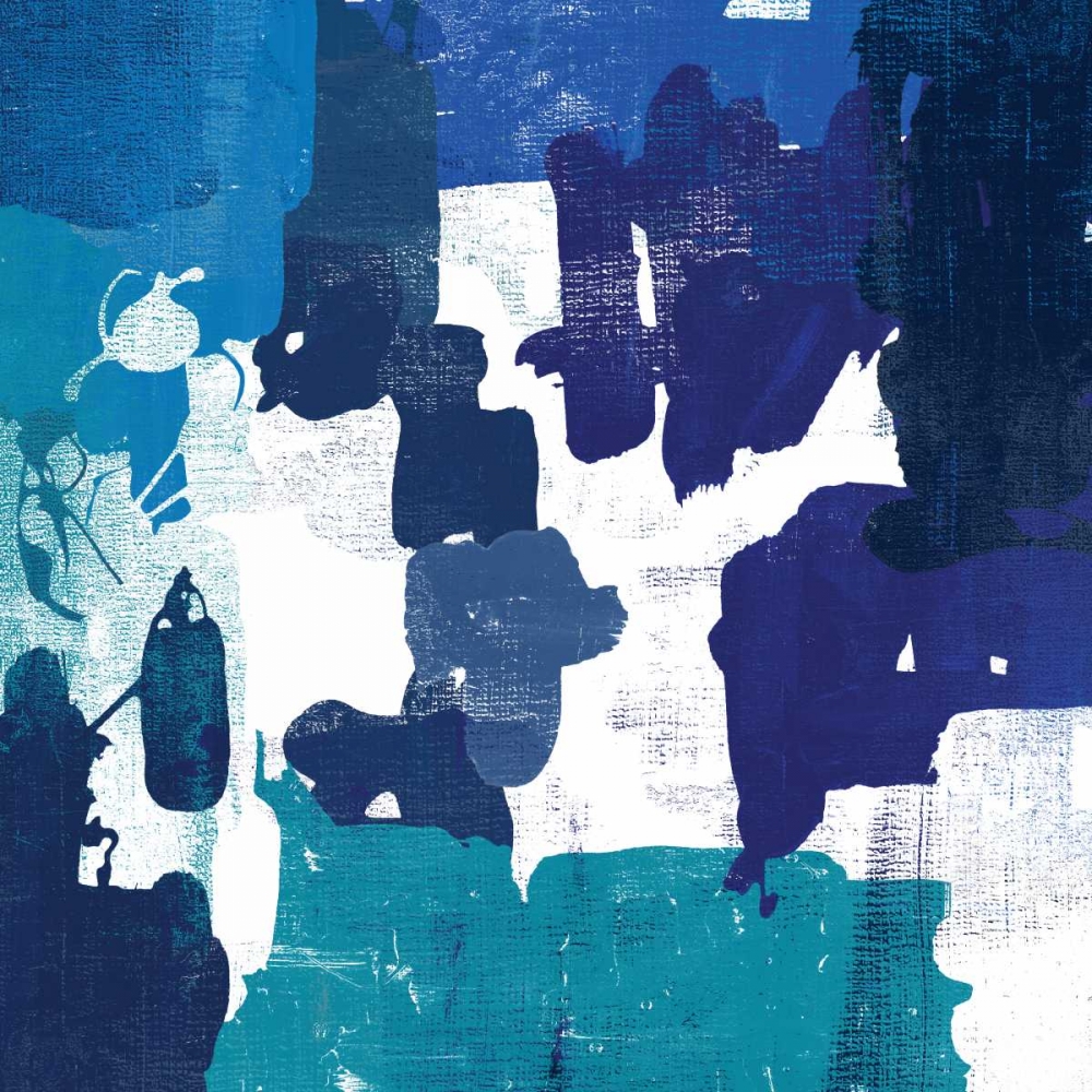 Block Paint I Blue Version art print by PI Studio for $57.95 CAD