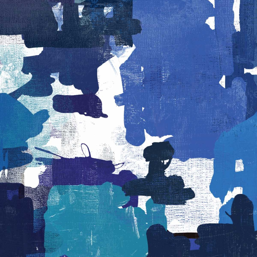 Block Paint II Blue Version art print by PI Studio for $57.95 CAD