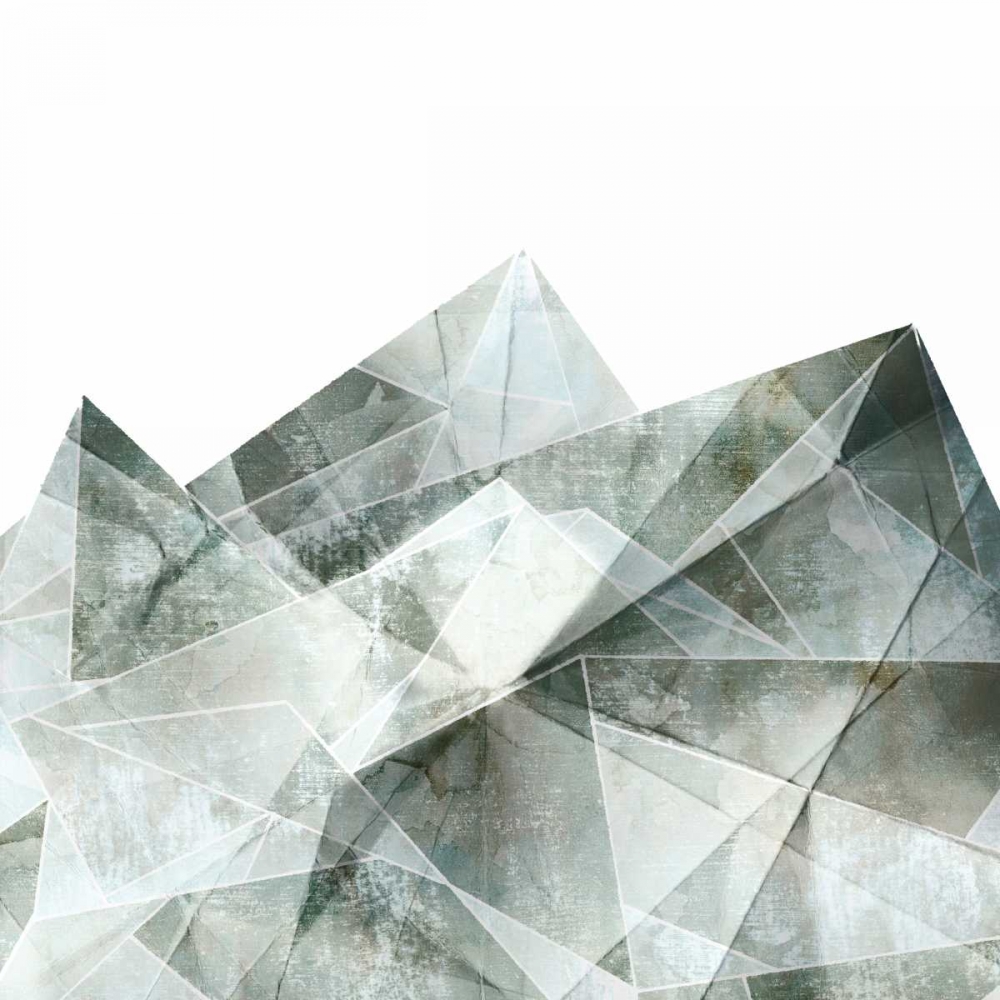 Paper Mountains II art print by PI Studio for $57.95 CAD