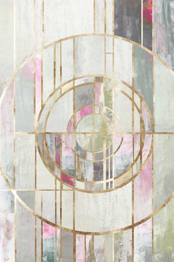 Blush Deco I art print by PI Studio for $57.95 CAD