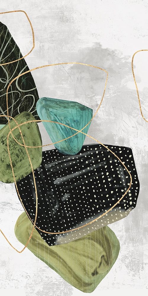 Geometrics Aside II art print by PI Studio for $57.95 CAD