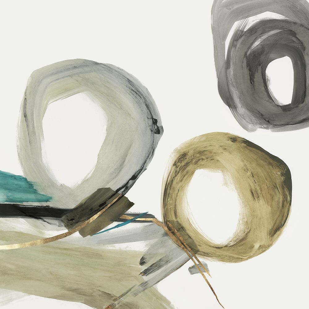 Rings and Lines II art print by PI Studio for $57.95 CAD