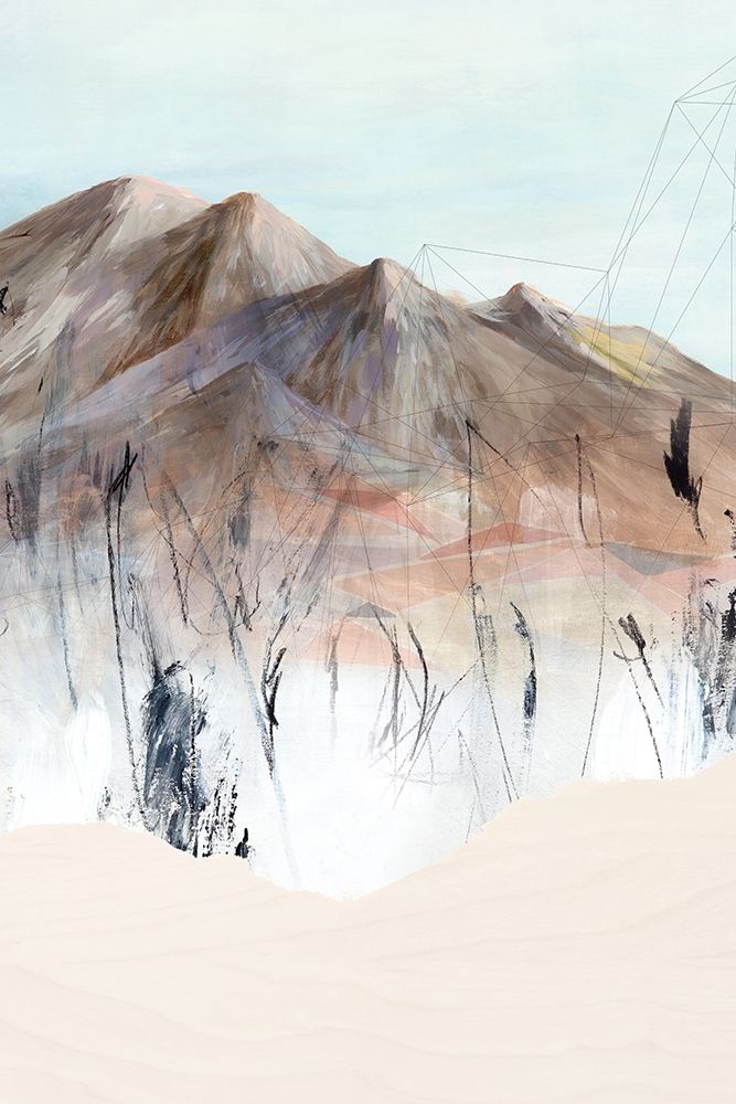 Deserted Mountain I art print by PI Studio for $57.95 CAD