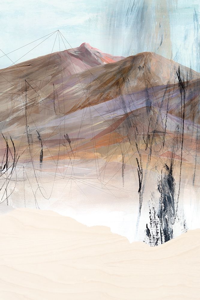 Deserted Mountain II art print by PI Studio for $57.95 CAD