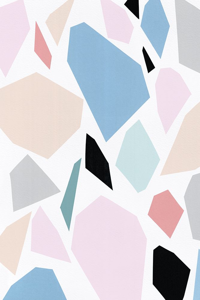 Colorful Shapes I art print by PI Studio for $57.95 CAD