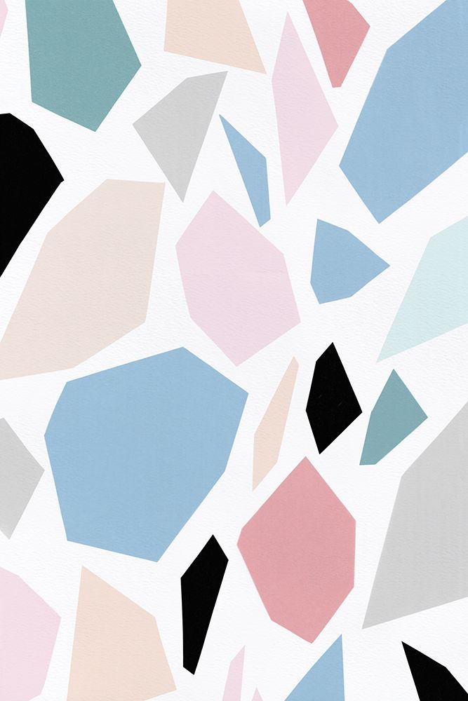 Colorful Shapes II art print by PI Studio for $57.95 CAD