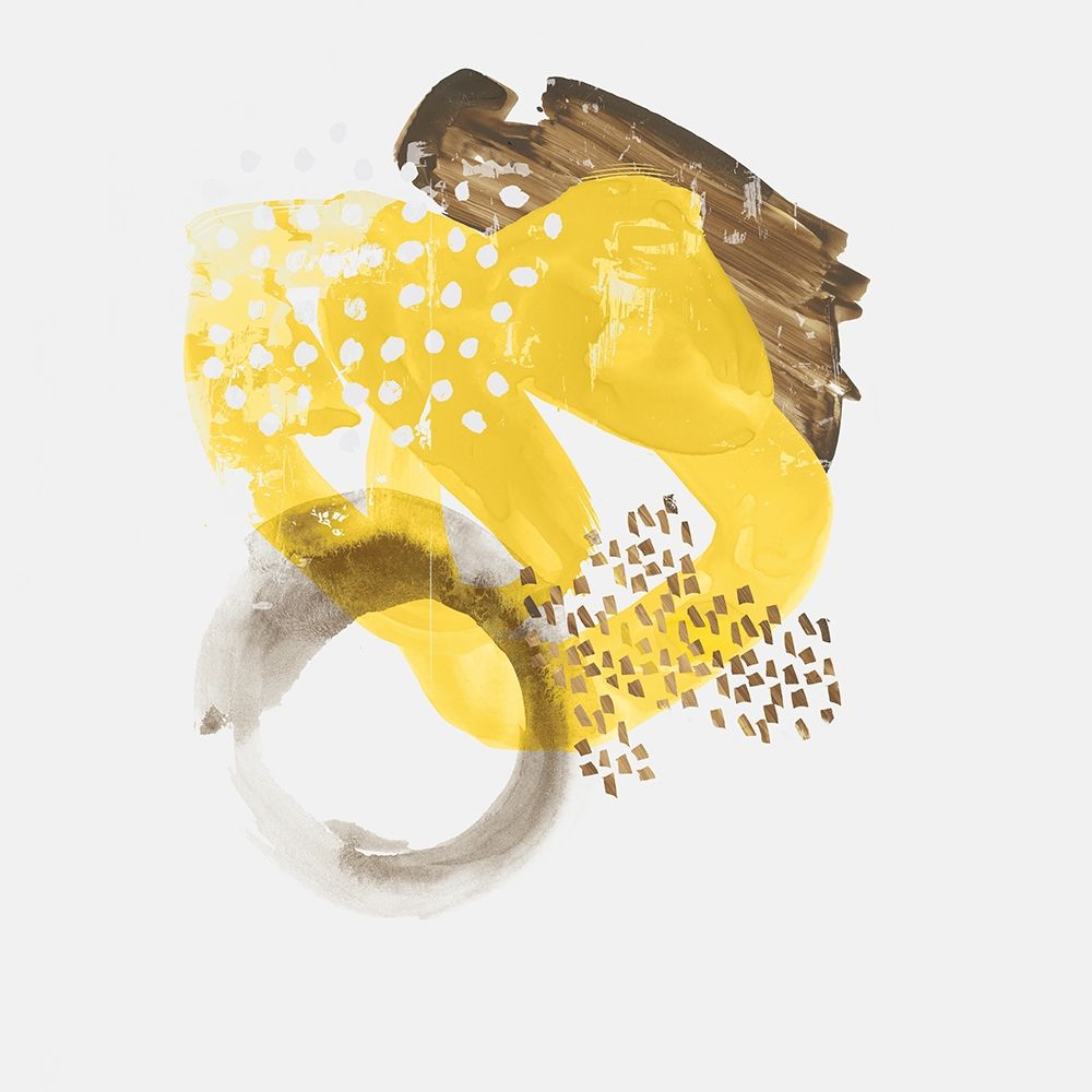 Painted Yellow II art print by PI Studio for $57.95 CAD
