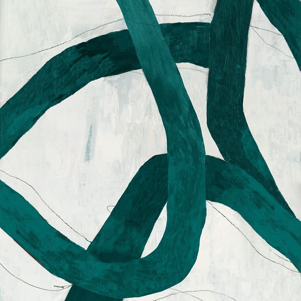 Green Bow I art print by PI Studio for $57.95 CAD