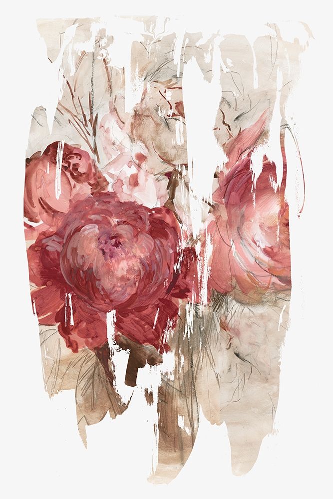 Crimson Lust I art print by PI Studio for $57.95 CAD