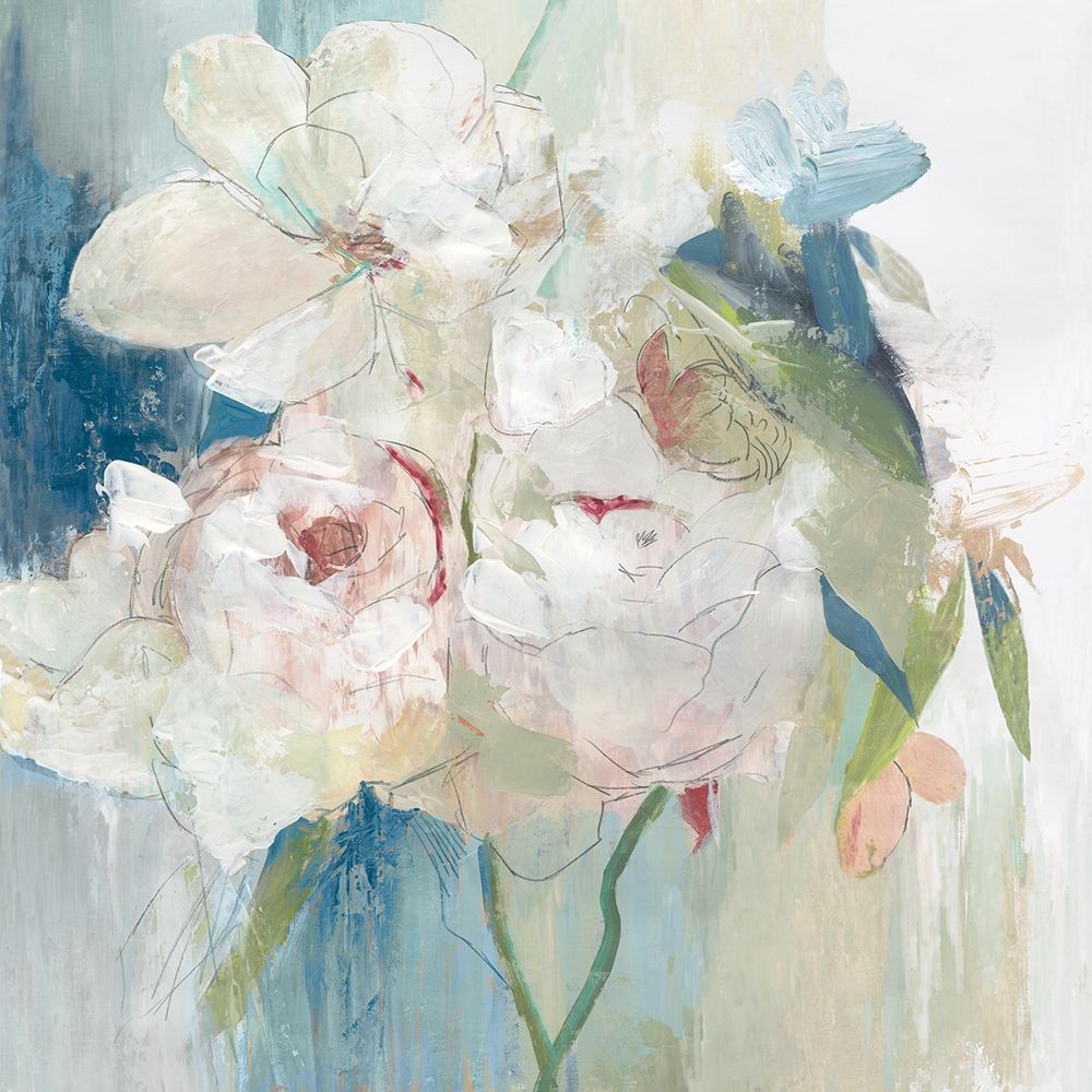 Blissful Peony I art print by PI Studio for $57.95 CAD