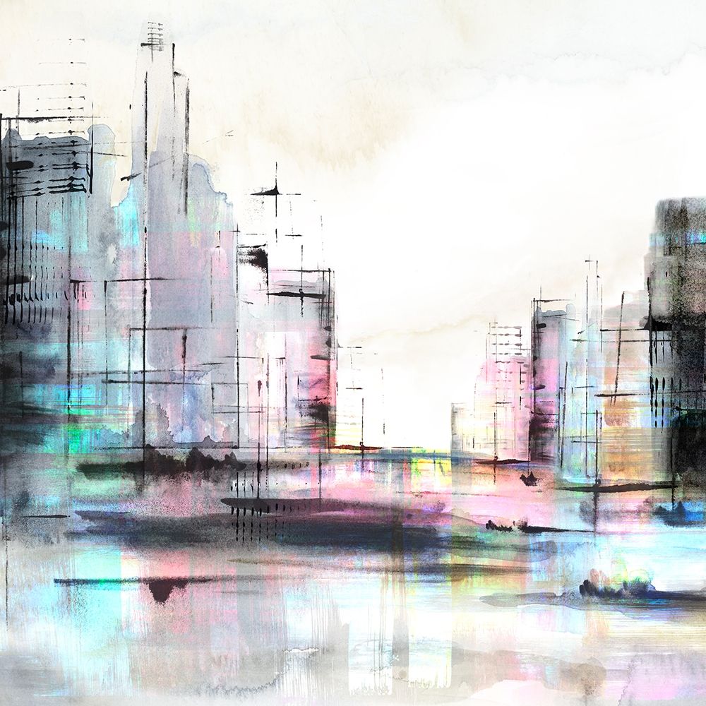 Neon City art print by PI Studio for $57.95 CAD