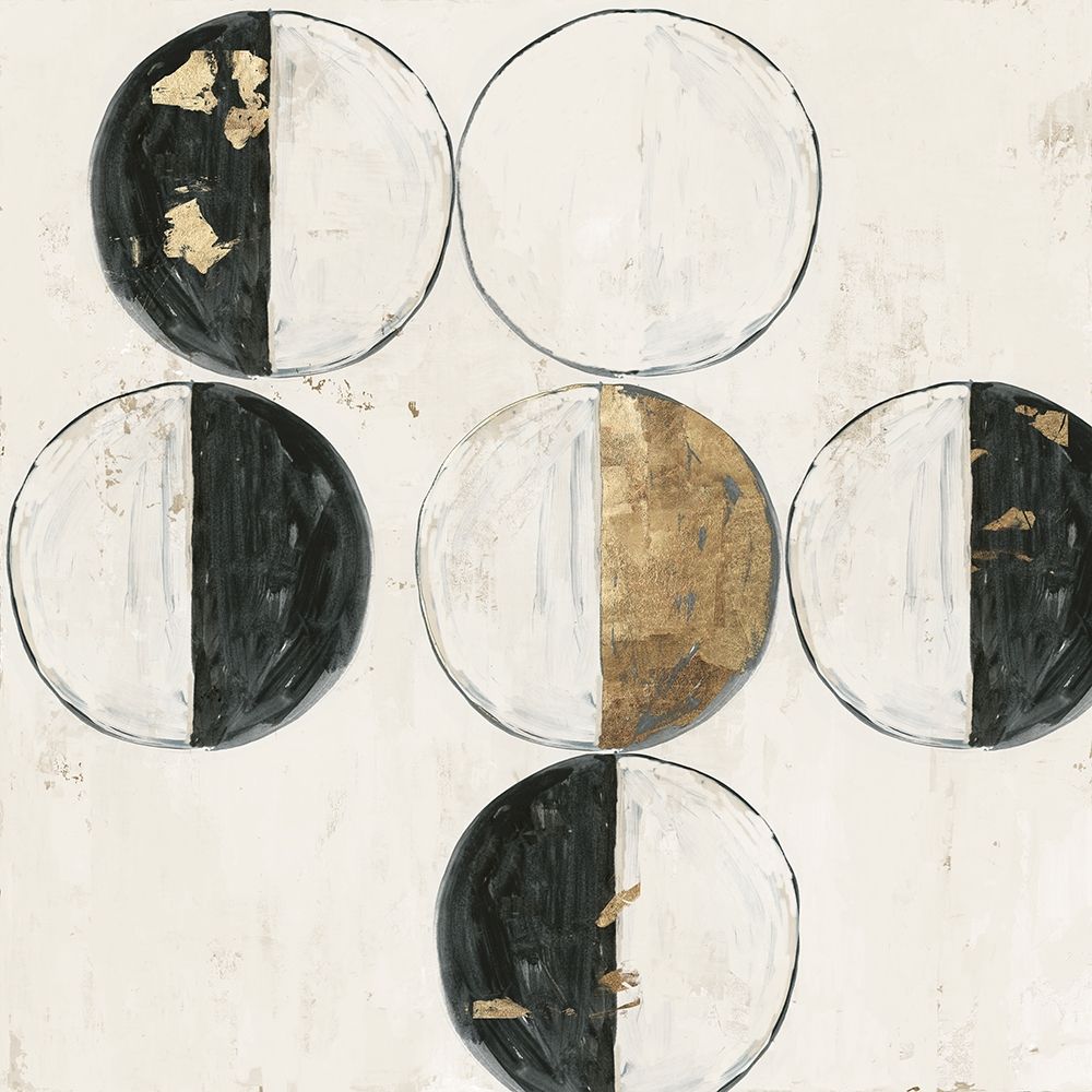 Golden Circumference art print by Isabelle Z for $57.95 CAD