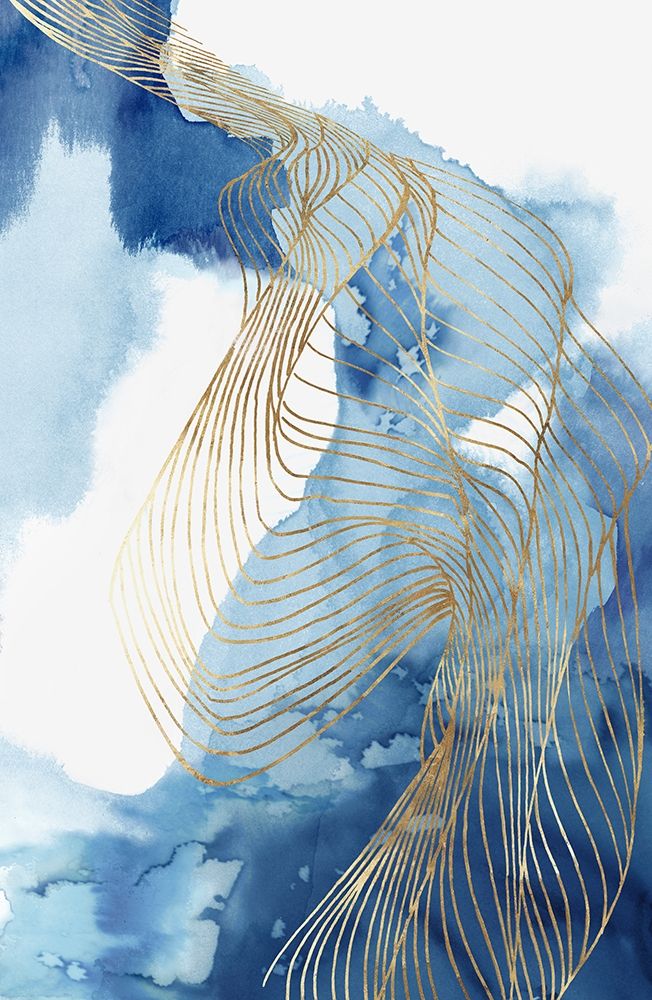 Celestial Blue II art print by PI Studio for $57.95 CAD