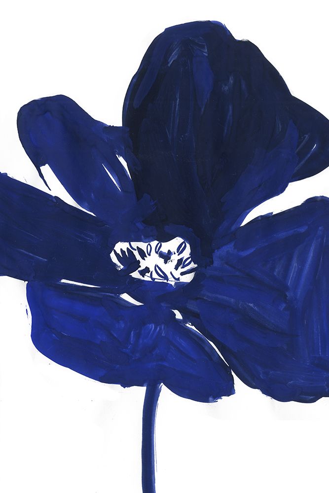Indigo Petal I art print by PI Studio for $57.95 CAD