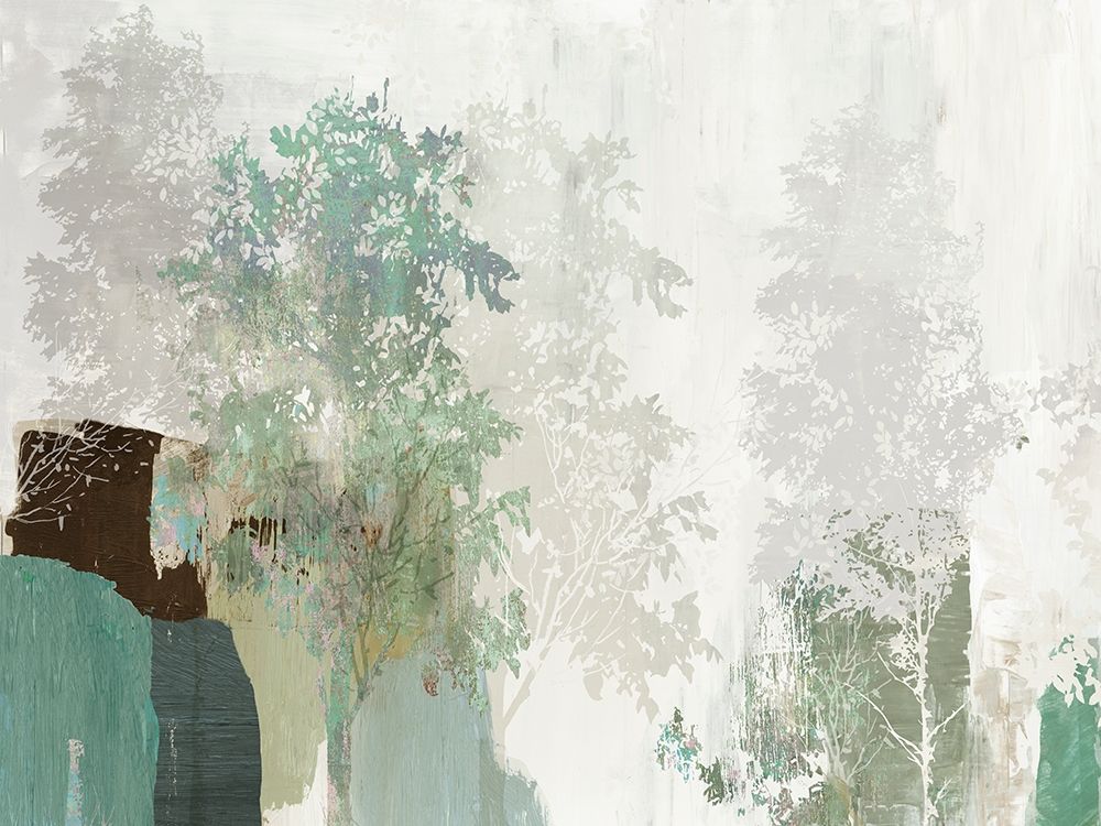 Daydream Teal I art print by PI Studio for $57.95 CAD