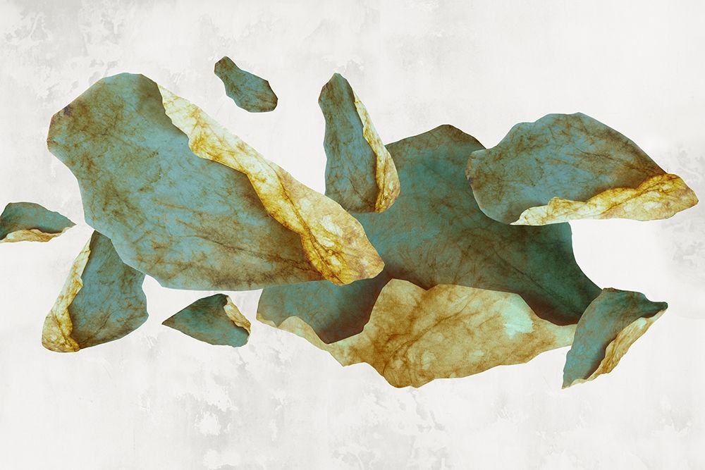 Golden Pyrite art print by PI Studio for $57.95 CAD