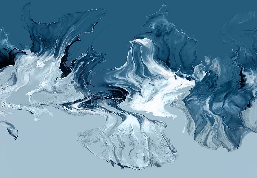 Azure Marble I art print by PI Studio for $57.95 CAD