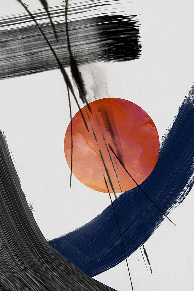 Red Sun Over Paradise I art print by PI Studio for $57.95 CAD