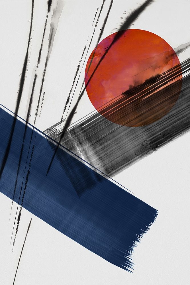 Red Sun Over Paradise II art print by PI Studio for $57.95 CAD