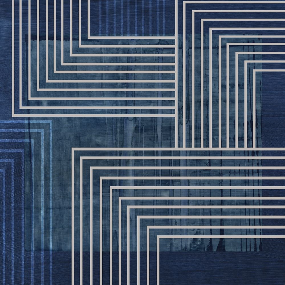 Beneath the Dark Blue Waves II art print by PI Studio for $57.95 CAD
